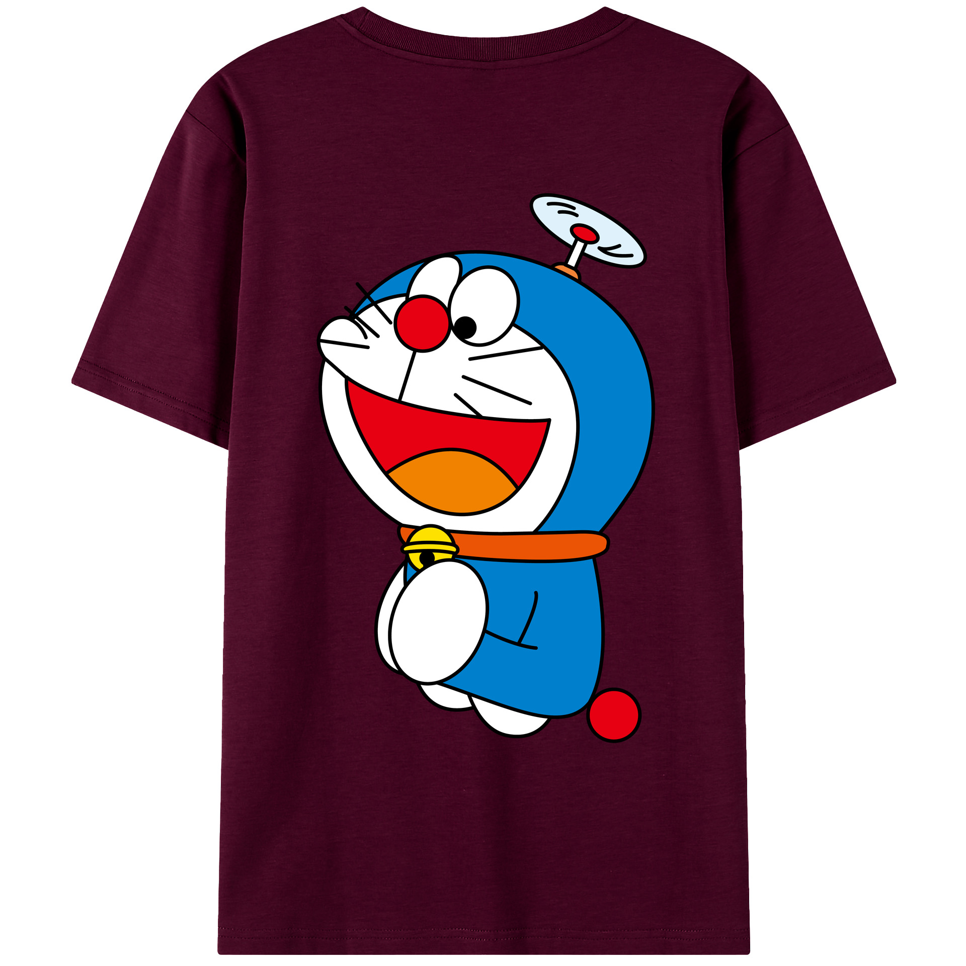 （画像用） ドラえもん Doraemon レディース半袖Tシャツ(バックプリント)